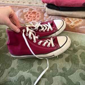 Converse women High-Top Sneakers in Berry